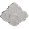 Ekena Millwork Piedmont Ceiling Medallion, Hand-Painted Ultra Pure White, 37"W x 26"H x 1 3/8"P CM37X26PEUWF - alternate 2